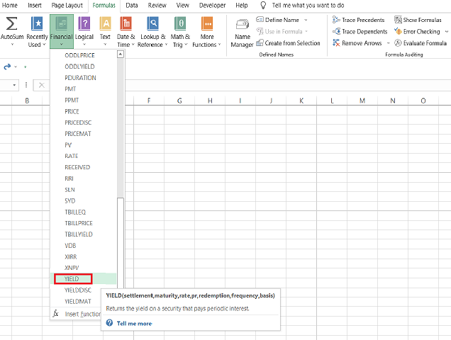 Excel sheet