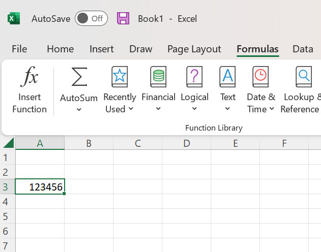 Excel Example