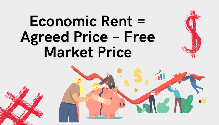 Economic rent formula