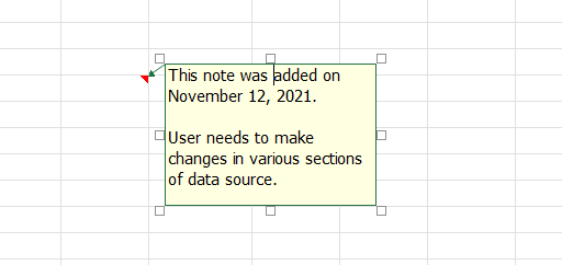 Notes (old comments) in Microsoft 365