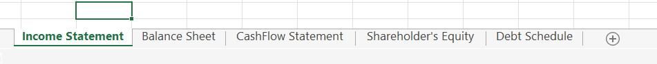 Naming worksheets in Excel