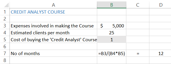 WSO analyst course pricing problem