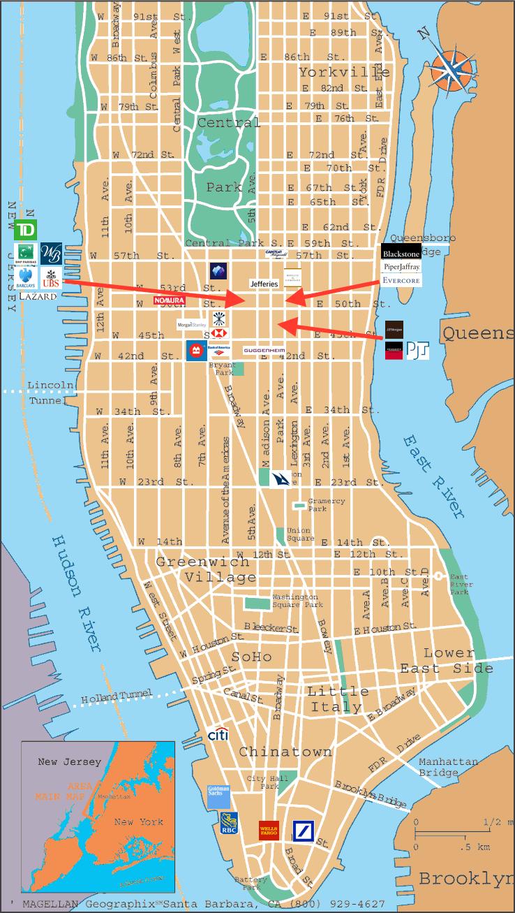 Buy Streetwise Map Manhattan Laminated City Center Street Map Of