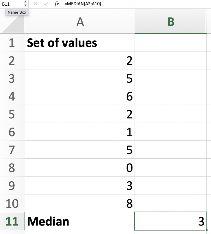 MEDIAN Function - Formula, Examples, How to Use MEDIAN | Wall Street Oasis