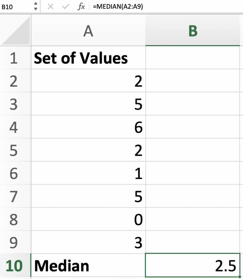 MEDIAN Function - Formula, Examples, How to Use MEDIAN | Wall Street Oasis