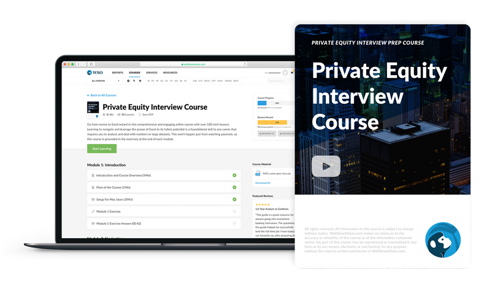 case study for private equity interview