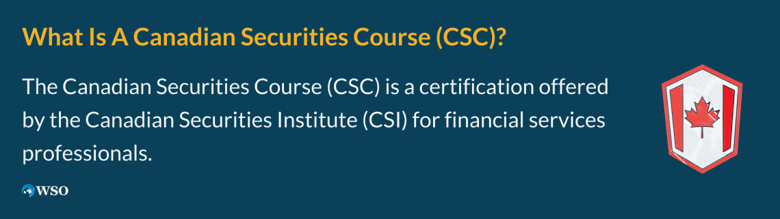Canadian securities course shop