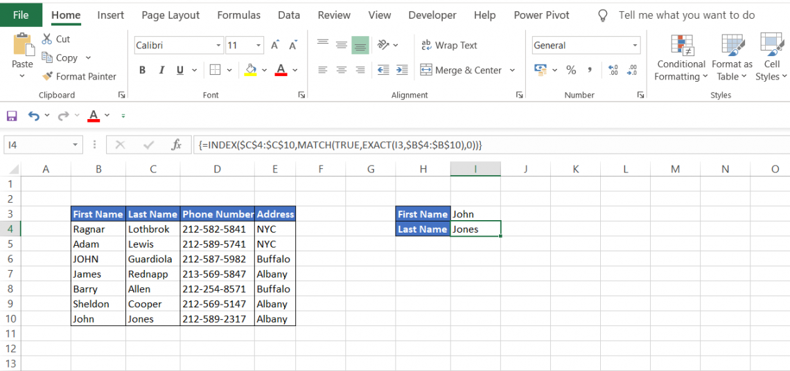 INDEX MATCH Formula - Step by Step Excel Tutorial | Wall Street Oasis