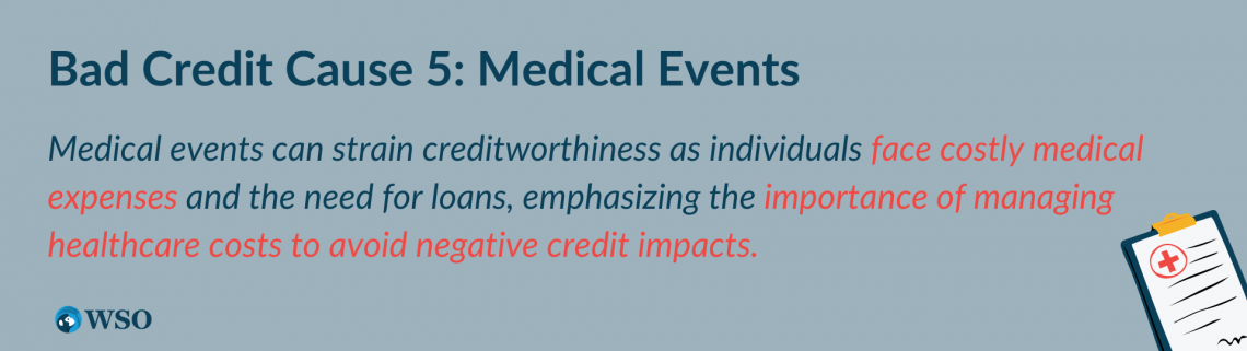 Bad Credit Causes - Overview, List of Main Causes | Wall Street Oasis