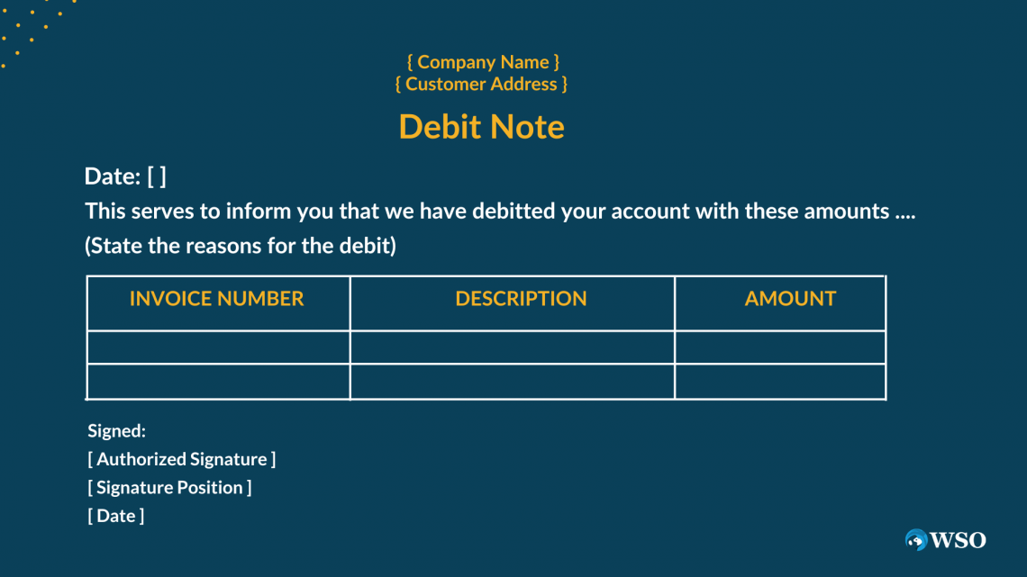 Debit Note - Overview, How it Works, Practical Example | Wall Street Oasis