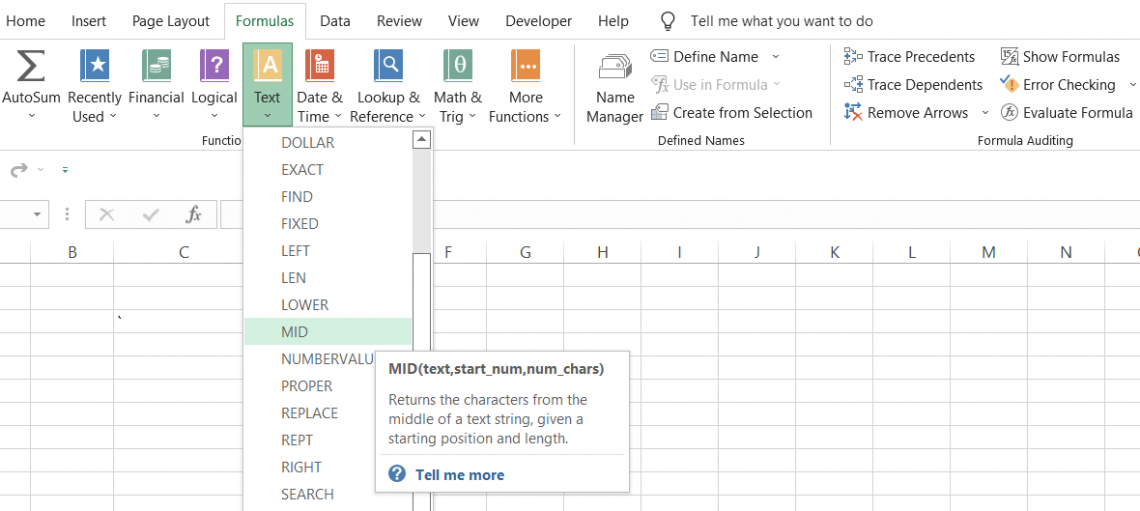 MID Function - Formula, Examples, How to Use MID Function | Wall Street ...