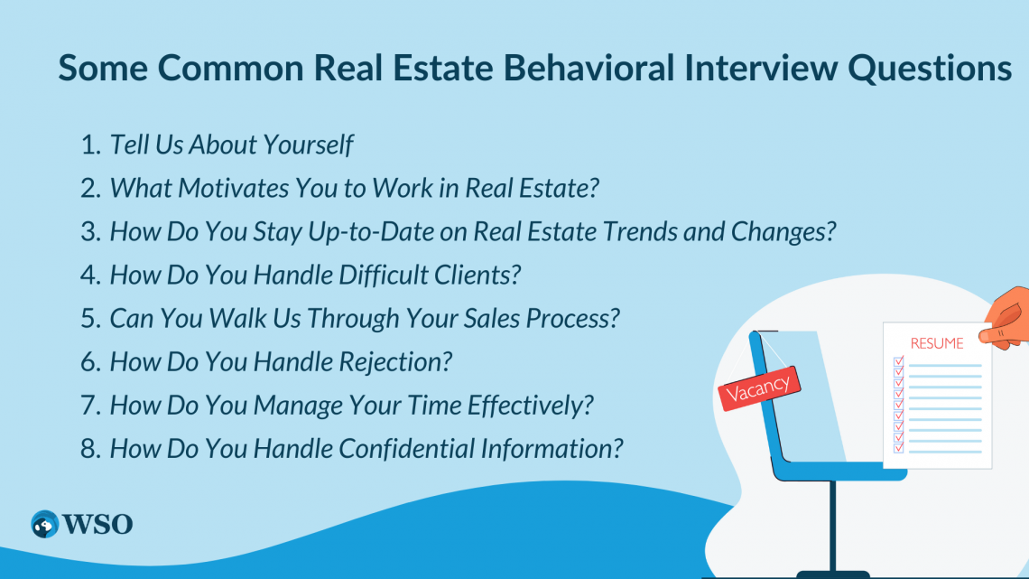 Real Estate Interview Questions The Top Real Estate Interview