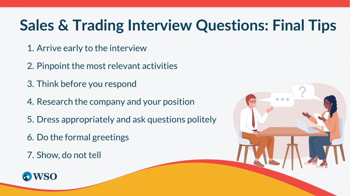 Sales & Trading Interview Questions The Top Sales & Trading Interview