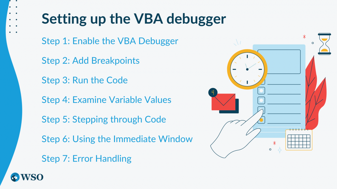 Vba how to debug code overview tools shortcut keys wall street oasis