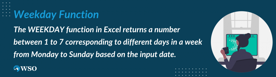 WEEKDAY Function - Formula, Examples, How to Use Weekday | Wall Street ...