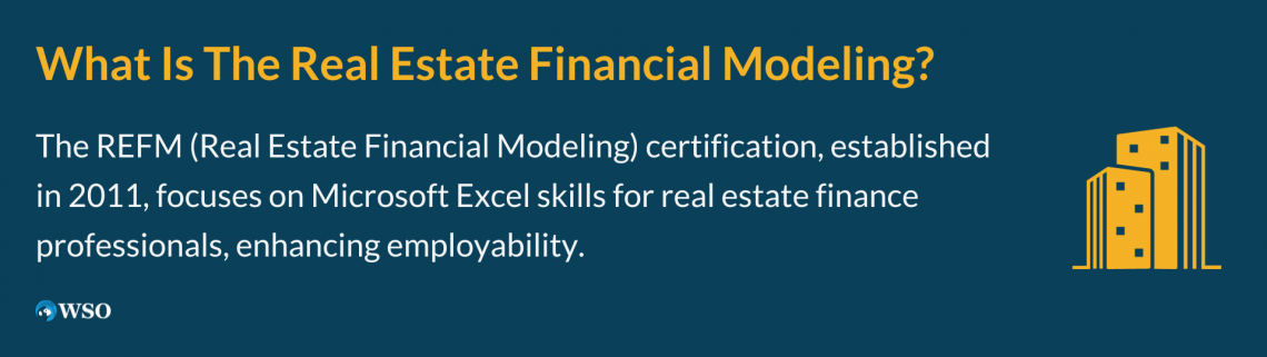 REFM Real Estate Financial Modeling Online Course Wall Street Oasis REFM Real Estate Financial Modeling Online Course Wall Street Oasis