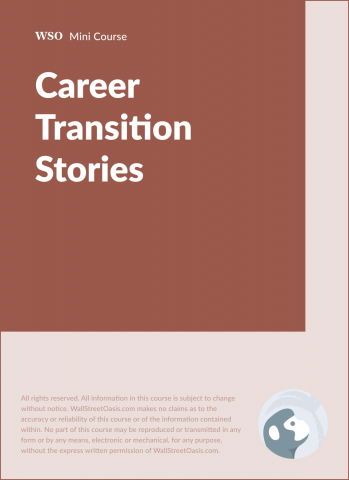 Career Transition Stories