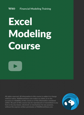 Excel Modeling Course