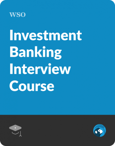 Investment Banking Interview Course