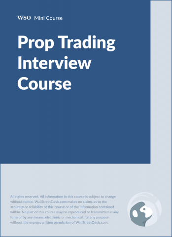 Prop Trading Interview Course