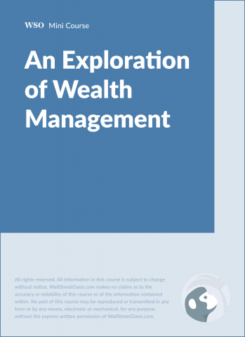 Wealth Management Intro