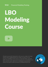 LBO Modeling Course