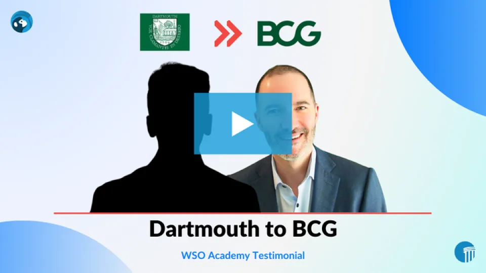 dartmouth college to bcg