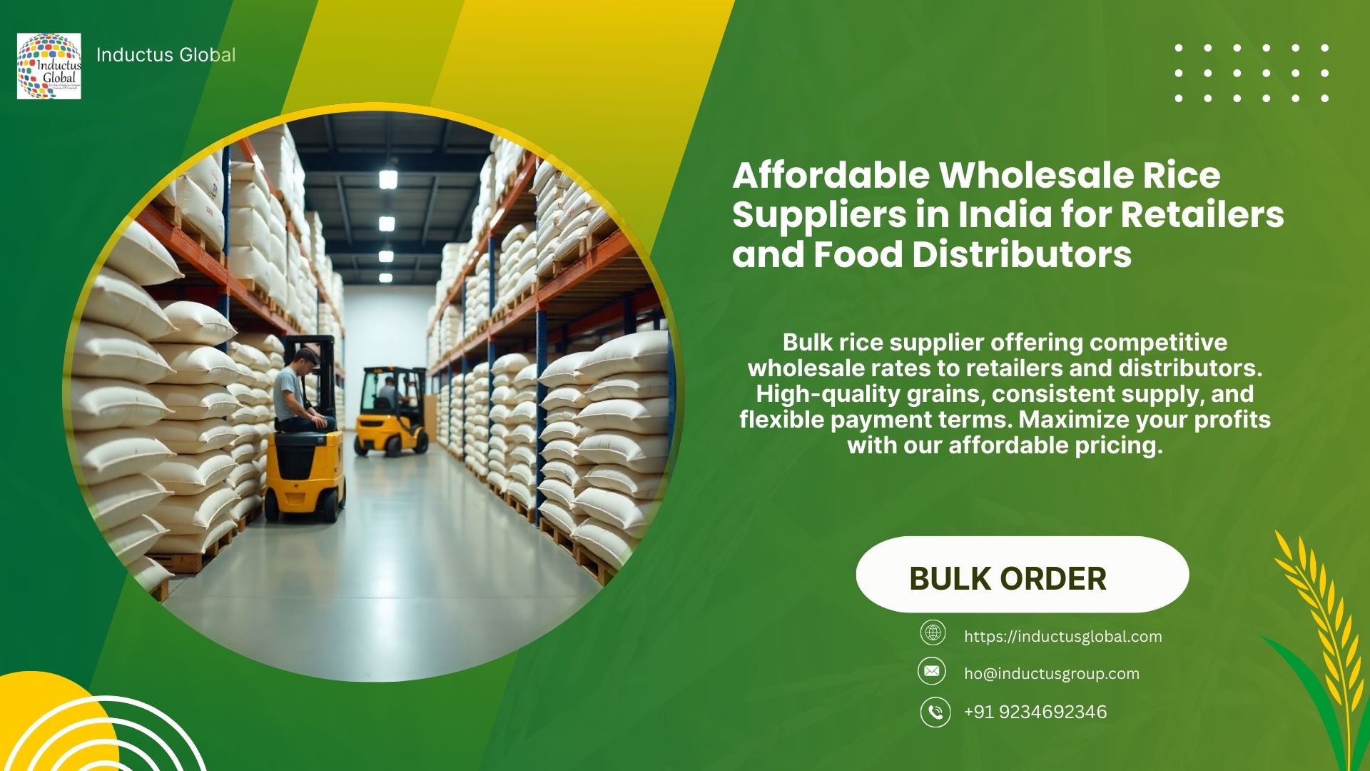 Wholesale Rice Suppliers in India for Bulk Basmati & Non-Basmati Orders ...